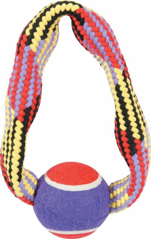JOUET CORD TENNIS ANNEAU 23CM