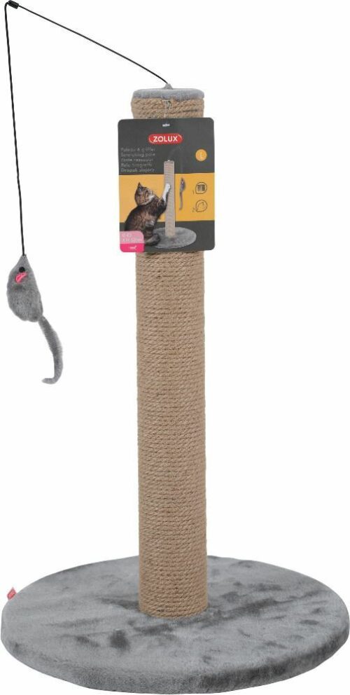 POTEAU A GRIFFER 63CM GRI