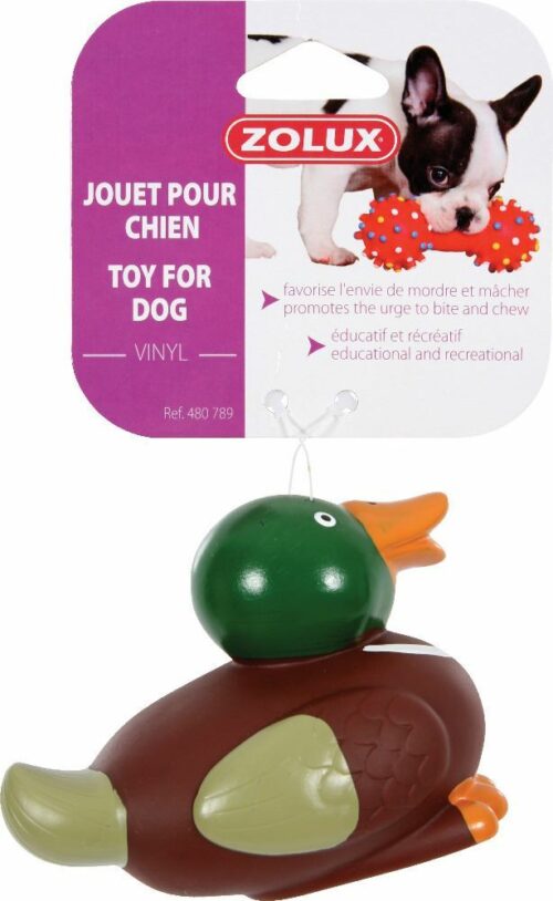 JOUET CANARD VINYL 11CM