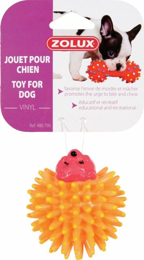 JOUET HERISSON VINYL 9CM